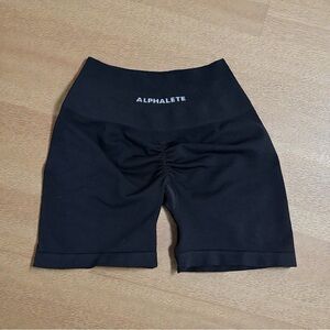 Alphalete Women's Black Bike Shorts